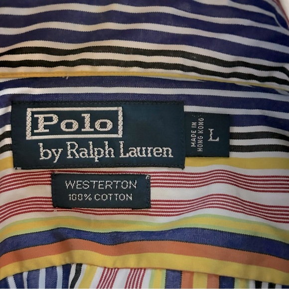 Polo Ralph Lauren Westerton Striped Long Sleeve Button Down Shirt - Picture 3 of 6